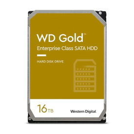 Western Digital ウエスタンデジタル WD Gold 内蔵 HDD ハードディスク 16TB HelioSeal 3.5インチ SATA 7200rpm キャッシュ512MB エンタープライズ メーカー保証5年 WD161KRYZ-A