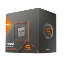 AMD Ryzen 5 8600G, with Wraith Stealth Cooler AM5 4.3GHz 6コア / 12スレッド 22MB 65W 正規代理店品 100-100001237BOX/EW-1Y