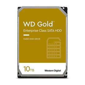 Western Digital ウエスタンデジタル WD Gold 内蔵 HDD ハードディスク 10TB 3.5インチ SATA 7200rpm キャッシュ256MB エンタープライズ メーカー保証5年 WD102KRYZ-AJP エコパッケージ