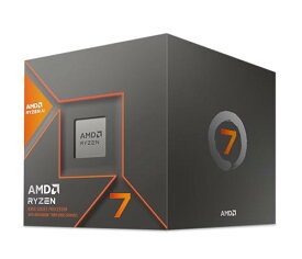 AMD Ryzen 7 8700G, with Wraith Spire AM5 4.2GHz 8コア / 16スレッド 24MB 65W 正規代理店品 100-100001236BOX/EW-1Y