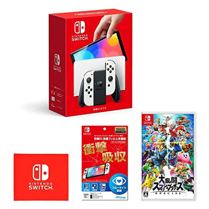 楽天市場】Nintendo Switch(有機ELモデル) Joy-Con(L)/(R) ホワイト + 