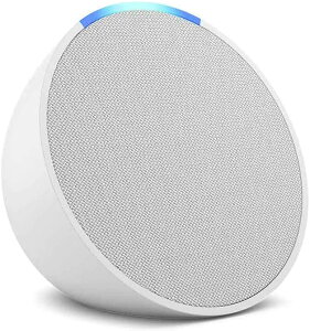Amazon Echo Pop �G�R�[�|�b�v �R���p�N�g�X�}�[�g�X�s�[�J�[ with Alexa �O���[�V���[�z���C�g �`���R�[�� �e�B�[���O���[�� ���x���_�[ �V�i