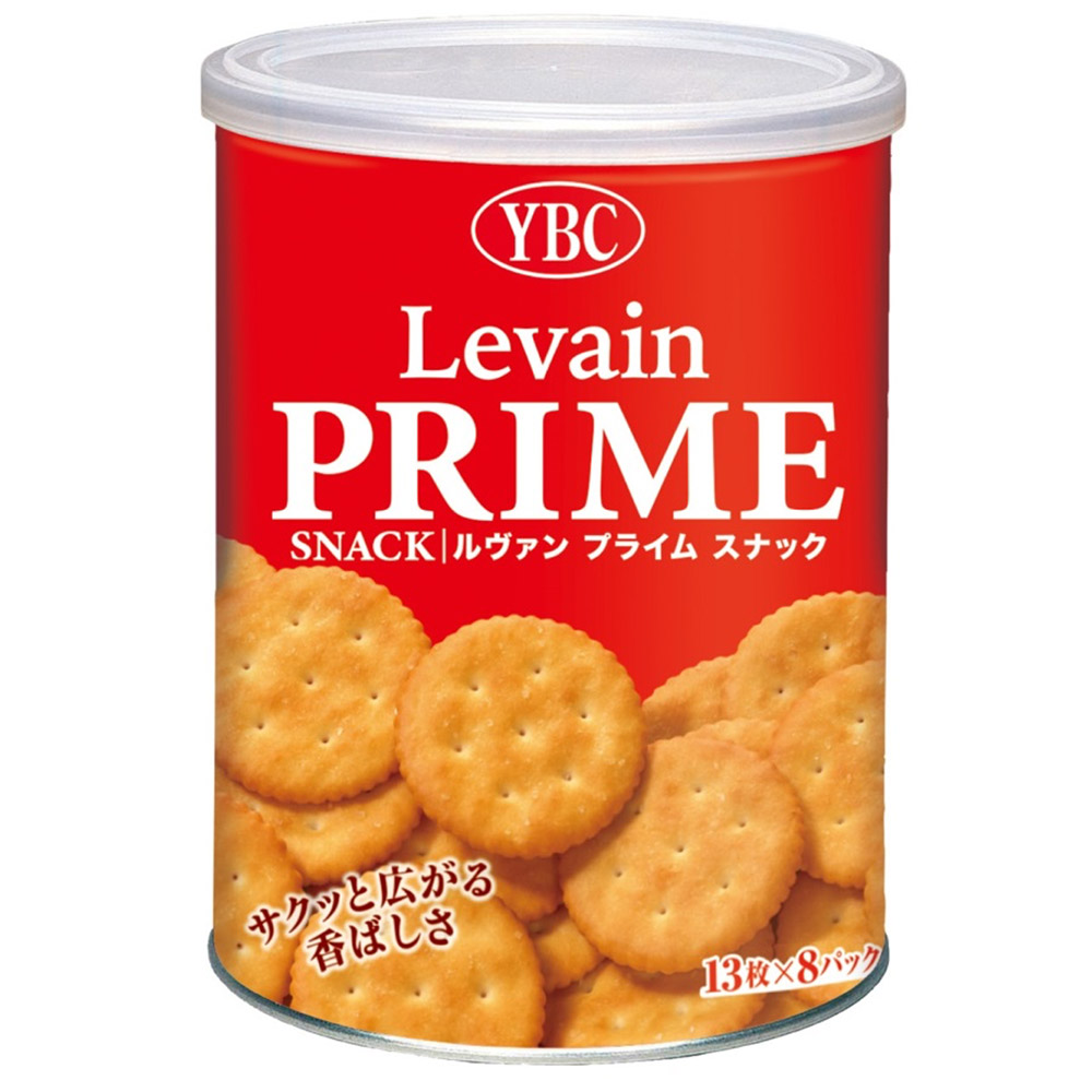 Levain 期間限定特別価格 ルヴァンプライムスナック保存缶 クラッカーL缶×6缶 保存期間約5年 送料無料 保存食 限定特価 非常食
