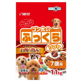 【ハッピーベル】ゴン太のふっくらソフト　7歳以上用【賞味期限 2027-02-28】
