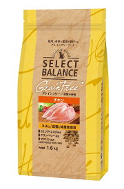 【マラソン10%OFFクーポン】セレクトバランス グレインフリー 猫スリム チキン 1.6kg【賞味期限 20261031】