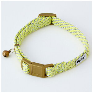 【マラソン10%OFFクーポン】猫用首輪 フラッシュソフトキャットイエロー