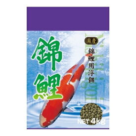 【マラソン15%OFFクーポン配布中】錦鯉 4kg 【賞味期限：20250331】