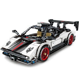 ブロック プルバックカー スーパーカー車 ブロック互換品 プレゼント 入学プレゼント 入学お祝い クリスマスプレゼント 知育玩具 おもちゃブロックお祝いプレゼント