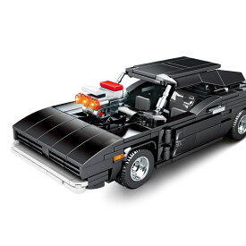 ブロック プルバックカー ダッジ車dodge 車 フダッジチャレンジャーSRT車 スポーツ車 ブロック互換品 プレゼント 入学プレゼント 入学お祝い クリスマスプレゼント 知育玩具 おもちゃブロックお祝いプレゼント