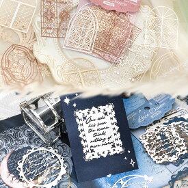 スクラップブッキング レースペーパー フラワー 窓 月【花織り屋】