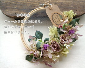 カレイドフレーム(刺繍枠)ソフトチュール付(直径約12cm・15.2cm)*