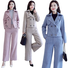楽天市場 ピンクベージュ パンツスーツ スーツ セットアップ レディースファッションの通販