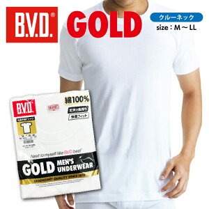 B.V.D.GOLD ێ񔼑Vc N[lbN(M/L/LL) y1zKtBbg TVc Ci[ Y N[lbN n  jp X|[c 100 Rbg