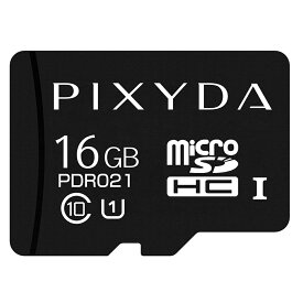 セイワ(SEIWA) カー用品 16GB microSD DOP2 GTS社製 ブラック PIXYDA メーカー直販 プレゼント