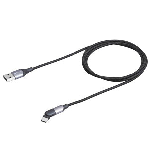 USBP[u 180USBP[u AtoC D607 P[u1.1m USB Type-A USB Type-C 180x] [d ubN [J[ J[pi ZC(SEIWA)