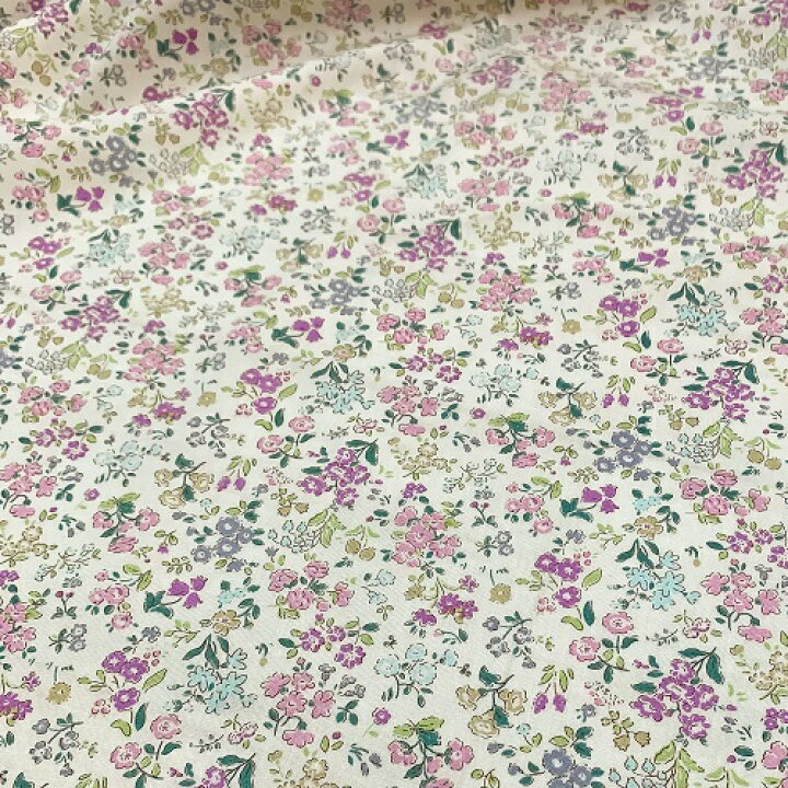 楽天市場】【50cm単位】【3mまでメール便対応】 コットン 花柄 日本製  