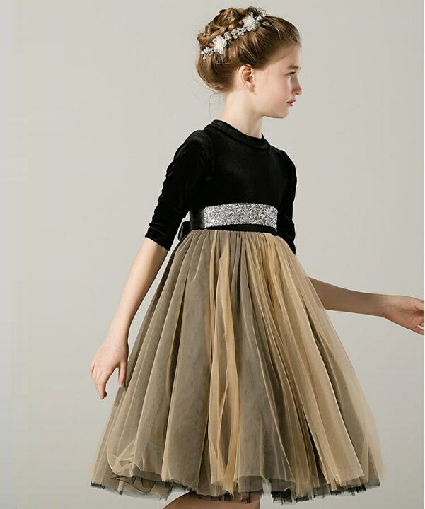 楽天市場 子供 ドレス ピアノ 発表会 子供ドレス ジュニア 100 110 1 130 140 150 160cm 女の子 子供服 ジュニアドレス チュール ワンピース お洒落 お嬢様 ロング丈ワンピース リボン 演奏会 結婚式 コンクール イベント パーティー 女の子ドレス お誕生日会 七五三