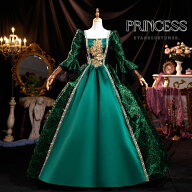 貴族 ドレス オペラ 声楽 中世ヨーロッパ 貴婦人 王族服 パーティー 仮面舞踏会 ドレス 舞台服 演劇 宮廷…