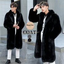 楽天市場】ファーコート 黒の通販 