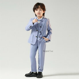 キッズスーツ 子供 スーツ 男の子 スーツ 発表会 演奏会 タキシード 小学生 ピアノ礼服 白 セットアップ 男の子 卒業式 入学式 おしゃれスーツ 子どもスーツ フォーマル 結婚式 お宮参り 七五三 子供服 長袖 4点セット 5点セット シャツ付 子供スーツ 入園式 スーツ