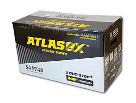 アトラス 新品バッテリー AGM SA 59520 95Ah ベンツ Sクラス Eクラス CL（ W140 W215 W216 ) (2001-2008) 適合バッテリー ATLAS BX
