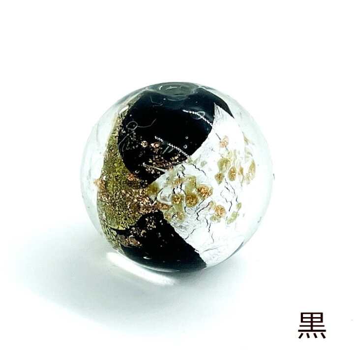 楽天市場】トンボ玉 20mm 和風 金箔 とんぼ玉 ガラス玉 ガラスビーズ 
