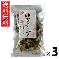 鮭皮チップ 28g × 3袋 江戸屋 送料無料 ／ おつまみ 珍味 チップス 鮭の皮 サケ さけ 北海道産 江戸屋 …
