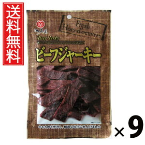 ビーフジャーキー 22g × 9袋 江戸屋 送料無料 / 江戸屋 チキンジャーキー 牛肉 ビーフ 国産 低脂肪 おやつ おつまみ ヘルシー おいしい 人気 乾燥肉 スナック 非常食 保存食 常備食 ビール お