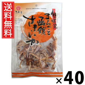まるごと函館さきいか 40g × 40袋 江戸屋 送料無料 / まるごと函館さきいか40g さきいか 函館産いか いか珍味 おつまみいか 国産スナック 魚介珍味 小分けおつまみ 酒の肴 ソフトさきいか ヘ