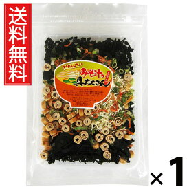 みそ汁の具だくさん 135g 1袋 江戸屋 送料無料 ／ 味噌汁の具 インスタント具材 フリーズドライ具材 乾燥野菜 乾燥わかめ みそ汁用乾燥具材 大容量 即席味噌汁 簡単みそ汁 野菜たっぷり味噌汁 お湯を注ぐだけ 時短料理 保存食 非常食 常備食 お弁当のお供 ローカロリー