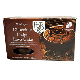 チョコレートファッジ ラバケーキ 90gx4 POTS & CO お菓子 洋菓子 食品 冷蔵 【Costco コストコ】