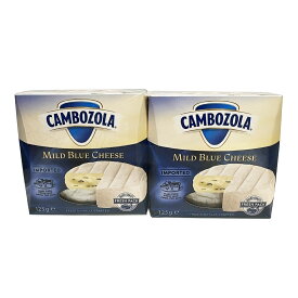 シャンピニオン カンボゾーラ 125gx2 チーズ ドイツ 食品 冷蔵 【Costco コストコ】