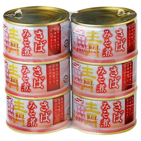 マルハニチロ さばみそ煮 200g x 6缶セット DHA EPA 青森県サバ 【Costco コストコ】