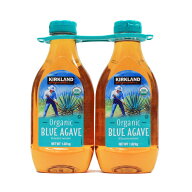 KIRKLAND カークランド シグネチャー オーガニック ブルーアガベシロップ 1.02kg x 2 大容量 保存料不使…