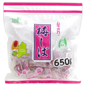 ムラオカ 梅しば 650g 国産 群馬県産 大粒梅 カリカリ食感 梅酢漬け 漬物 塩分補給 おやつ おつまみ 熱中症対策 個包装 大容量 Pickled Plum まとめ買い ストック 人気商品 弁当 旅行 村岡食品株式会社 コストコ 通販 オンラインショップ 梅干し【Costco コストコ】
