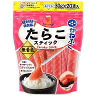 かねふく たらこスティック 30g×20本入 合計600g 冷凍 無着色 個包装 便利なスティックタイプ たらこ ご…