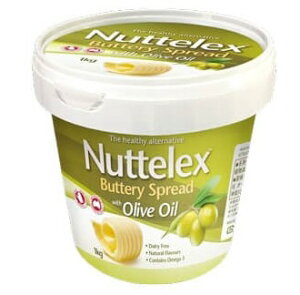 Nuttelex �k�e���b�N�X �o�^�[���� �I���[�u�I�C���X�v���b�h 1kg ��e�� �t�@�b�g�X�v���b�h Buttery Spread with Olive Oil �}�[�K���� �o�^�[ �̑���Ɂ@�w���V�[ �① ���ޗ� ���� �g�p�@ ���i 