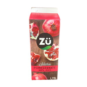 ZU ザクロジュース 100%ストレート 1.75L スペイン産 無添加 フルーツジュース 冷蔵【Costco コストコ】