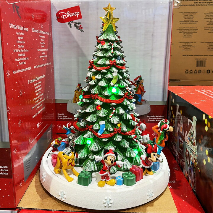楽天市場】ディズニー クリスマスツリー オブジェ 置物 装飾 