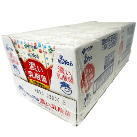 伊藤園 朝のYoo 濃い乳酸菌 200ml×24本 常温 健康 ダイエット 効能 大容量 業務用 お得 パック 200ml 24本 乳酸菌 ブランド メーカー 濃い 食品 飲料 ヨーグルト サプリ 効果 特徴 種類 ランキング いつ飲む 花粉症 口コミ コストコ お得 通販【Costco コストコ】