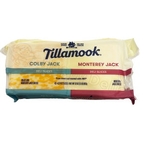 ティラムーク スライスチーズ コンボパック（モントレー/コルビージャック）　907g　42枚（2種×21枚）　冷蔵　【Costco コストコ】