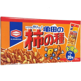 亀田製菓 亀田の柿の種 71g×20袋 お徳用 おつまみ お菓子 おやつ 米菓 おかき 柿の種 食品【Costco コストコ】