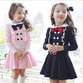 卒園式 子供服 女の子 ワンピース 入学式 子供服 入園式 女の子 ワンピース 子供ワンピース 韓国 子供服 入学式 長袖ワンピース キッズ 100cm 110cm 120cm 130cm 140cm女の子
