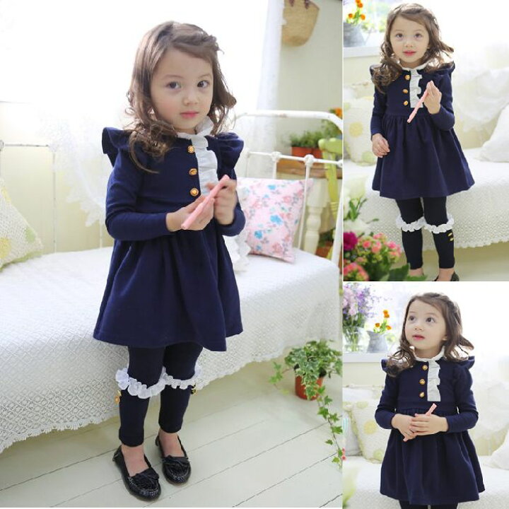 楽天市場 卒園式 子供服 女の子 ワンピース 入学式 子供服 入園式 女の子 ワンピース 子供ワンピース 韓国 子供服 入学式 長袖ワンピース キッズ 子供服 Happy Dream