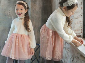 子供服 女の子 ワンピース 子供 冬 子供服 女の子 冬 かわいい 長袖ワンピース