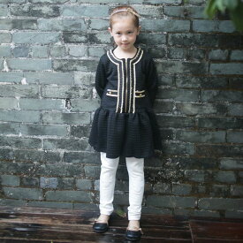 【在庫一掃】子供服 女の子 チュニックワンピース フォーマル 入学式 卒園式 子供ワンピース キッズ 子供服フォーマル こども服 通園 通学 子ども服 長袖ワンピース 黒 白 キッズワンピース 長袖ワンピース 100 110 120 130 140 子ども服 女の子 結婚式 お受験 七五三