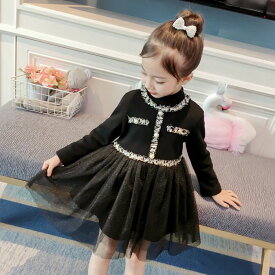 子供服 女の子 ワンピース フォーマル服 キッズ ワンピース フォーマル 子供ワンピース おしゃれ 長袖ワンピース キッズ 100cm 110cm 120cm 130cm 140cm キッズ