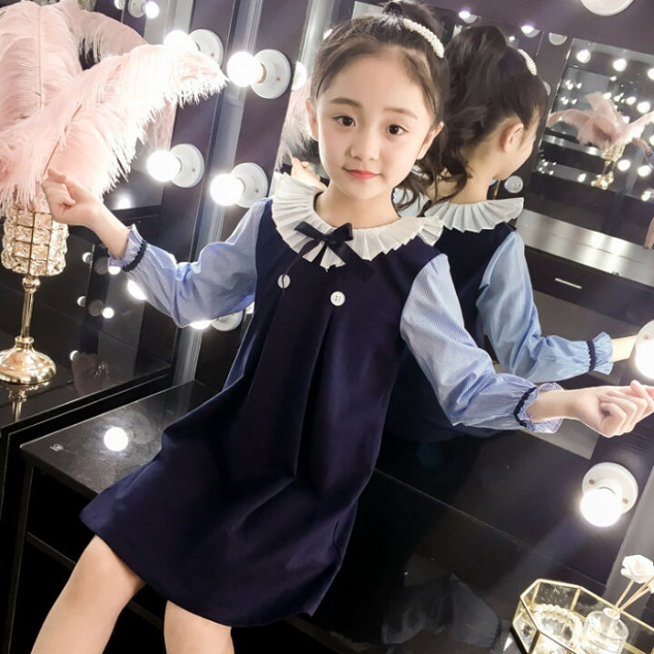楽天市場 卒園式 子供服 女の子 ワンピース 入学式 子供服 入園式 女の子 ワンピース 子供ワンピース 韓国 子供服 入学式 長袖ワンピース キッズ 発表会 子供服 Happy Dream