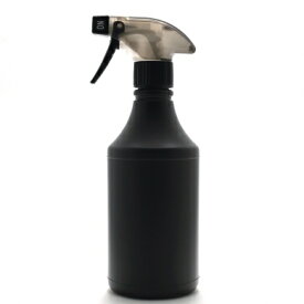 スプレーボトル 500ml ブラック 遮光黒スプレー容器 プラスティック容器 ボトルアロマ、アルコール、次亜塩素水、などの消臭剤や洗剤、化粧品など様々な用途でご利用頂いております。 詰替えボトル 詰め替え用