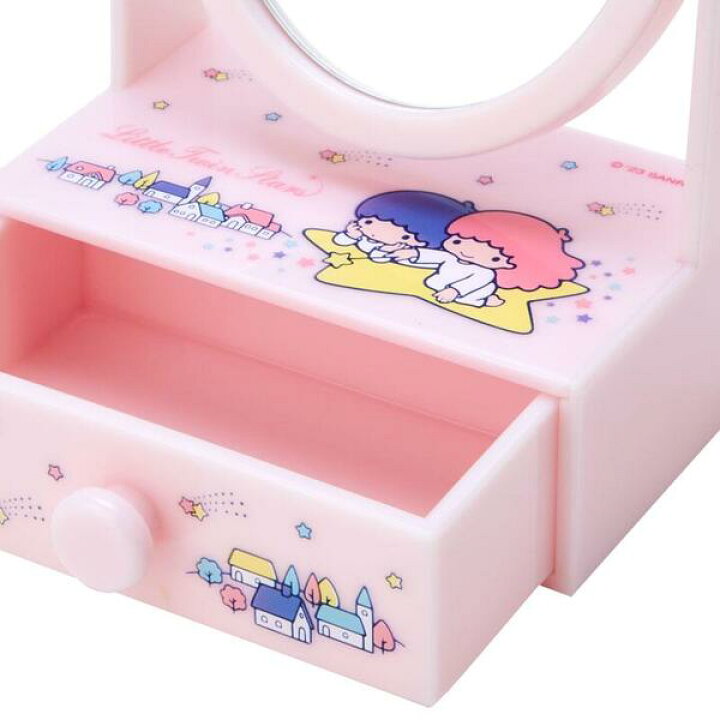 楽天市場】【サンリオ】ミニスタンドミラー リトルツインスターズ 